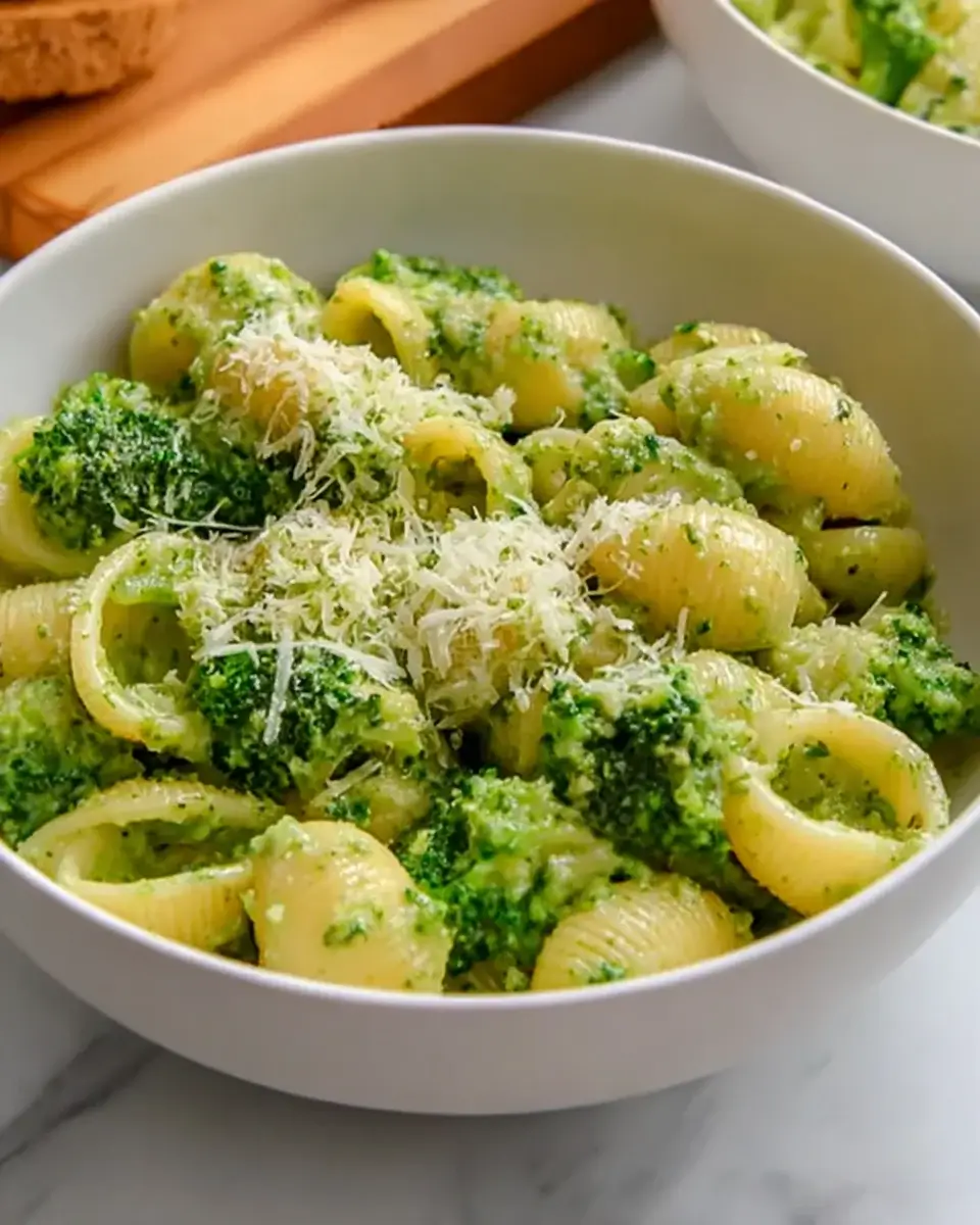 Brokkoli-Pasta mit Zitronen-Knoblauch-Sauce für genussvolle Momente!
