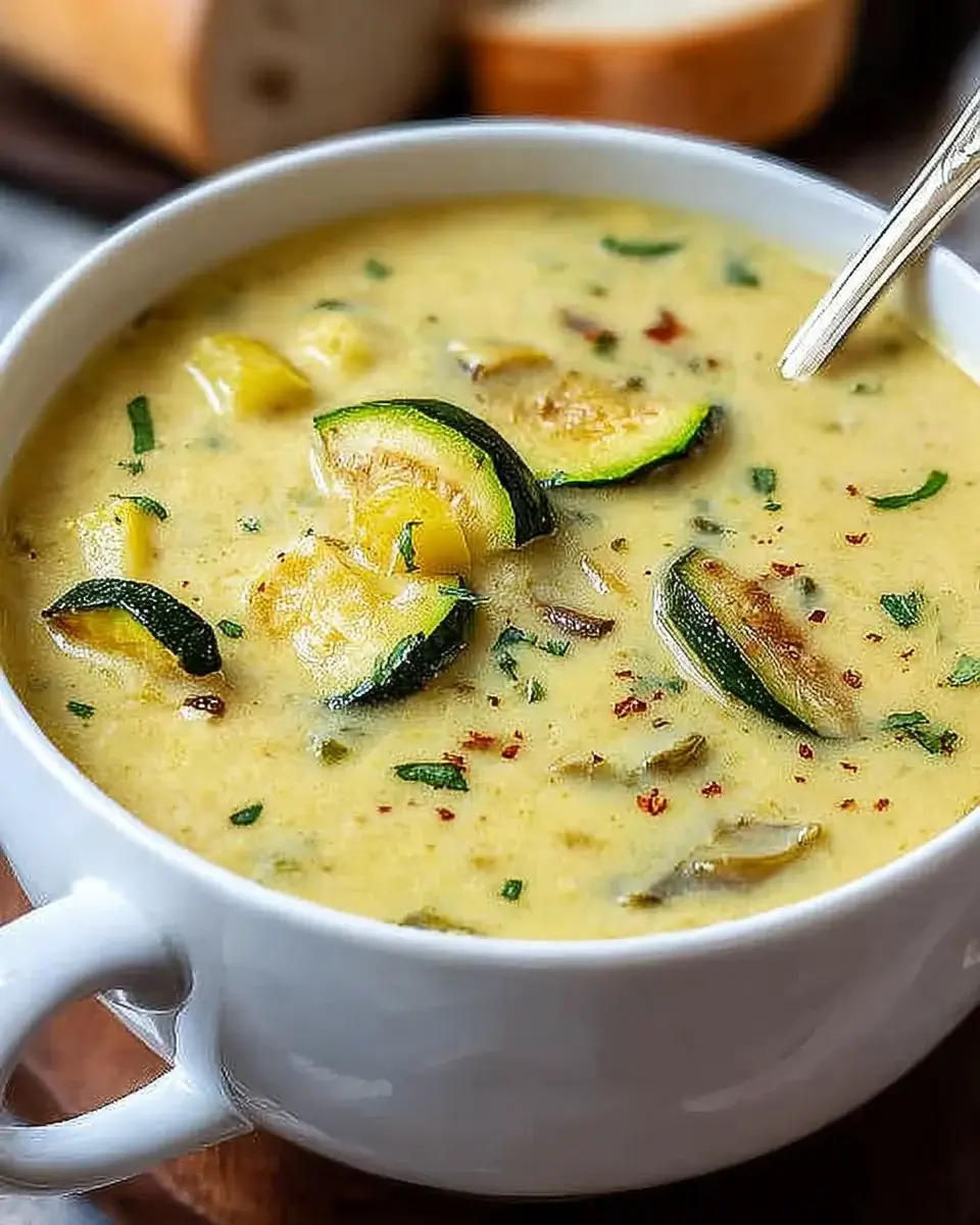 Cremige Zucchinisuppe: Schnell und köstlich zubereitet!