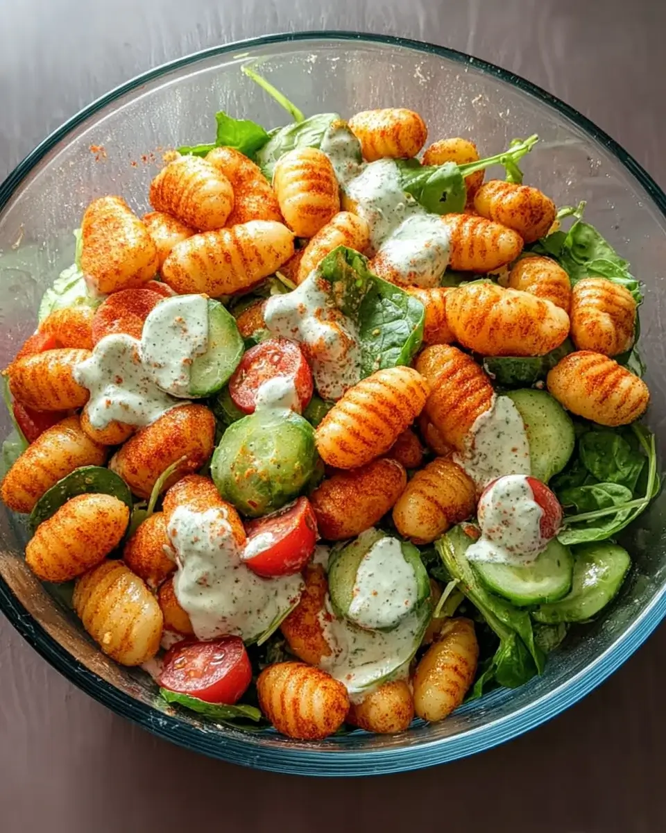 Gnocchi-Salat mit frischem Gemüse – Ein genussvolles Rezept!