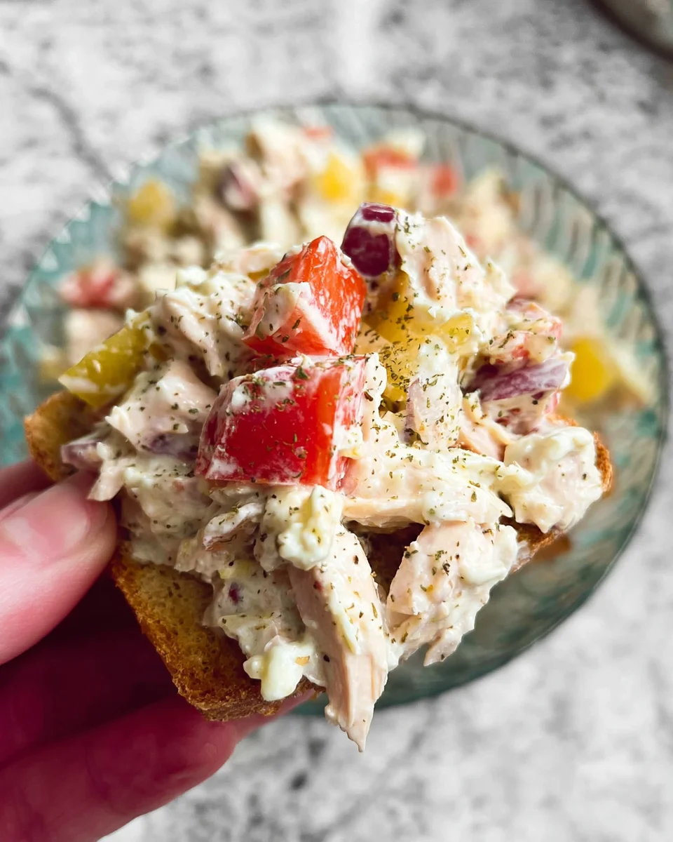 Italienischer Hähnchensalat: Einfach und köstlich zubereiten!