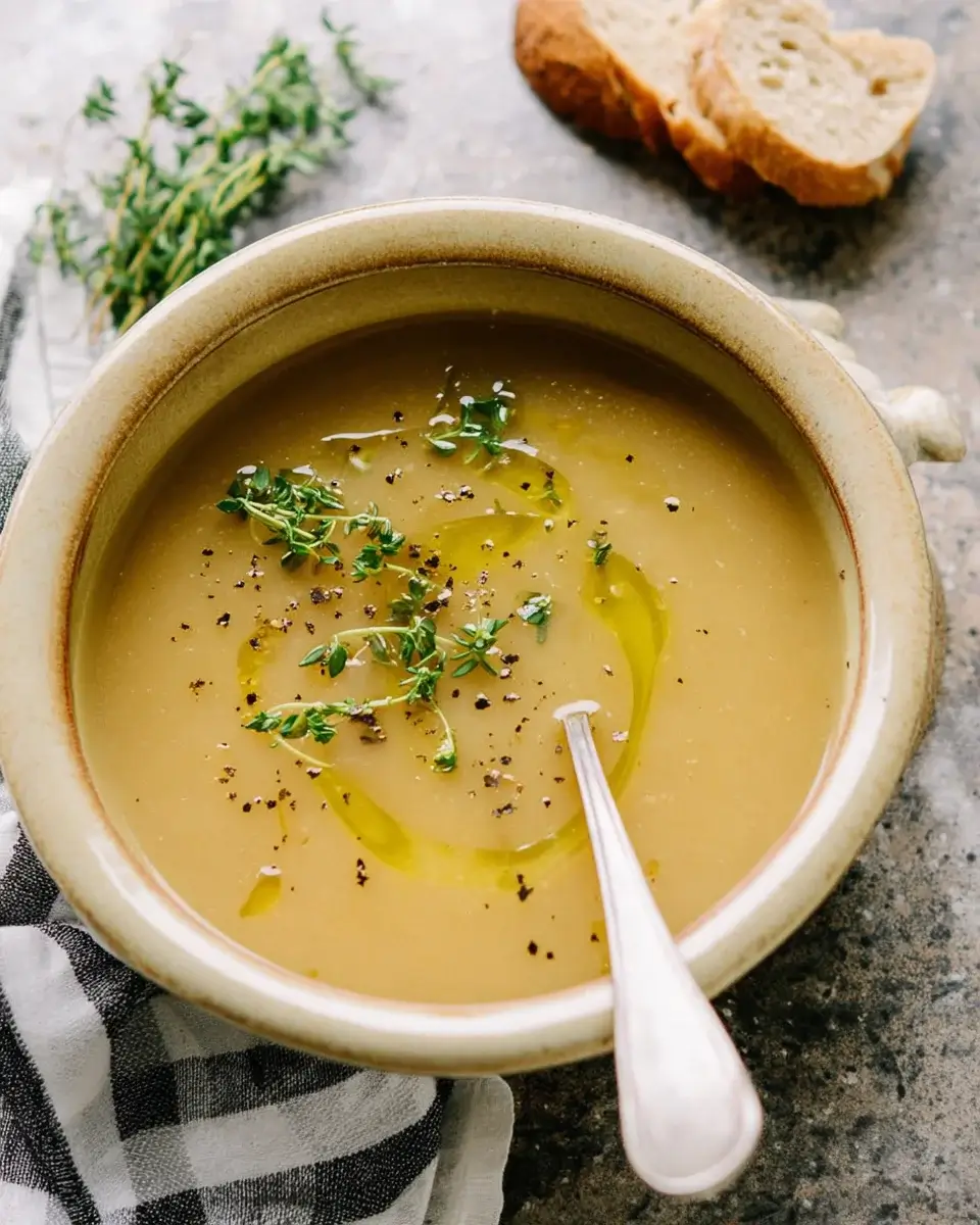 Kartoffel-Zwiebel-Suppe: Eincremige Genussreise!