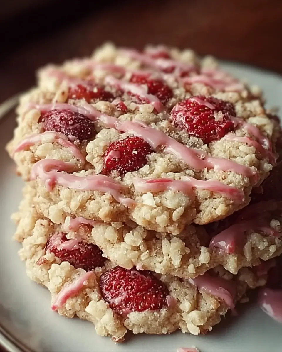 Erdbeer-Crunch-Kekse: Diese köstlichen Kekse warten!