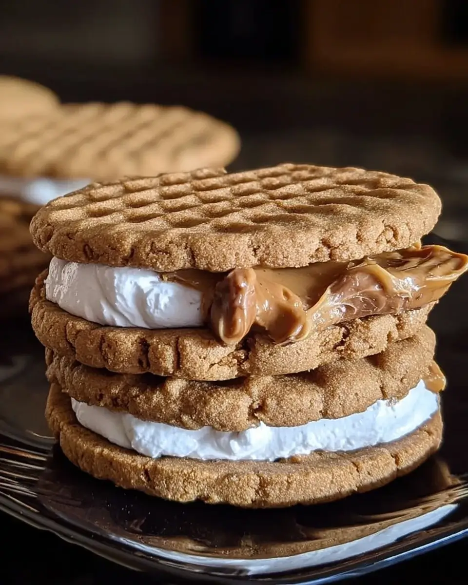 Schokoladen-Erdnussbutter-Sandwichkekse: So lecker!