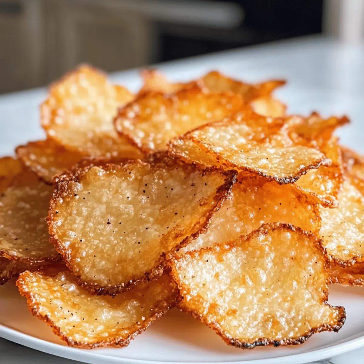 Hüttenkäse Chips: Knuspriger Snack für jeden Tag