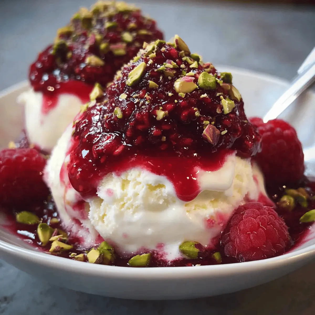 Coupe Heißer Beerengenuss: Sommerlicher Desserttraum