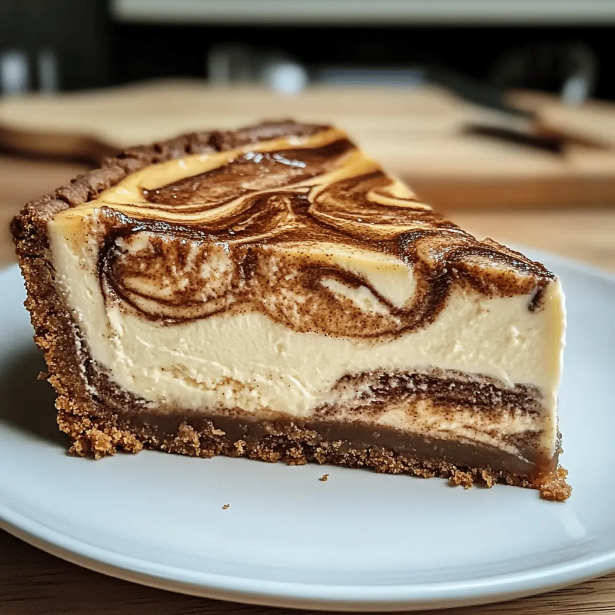 Zimtschnecken-Cheesecake mit Keksboden Genuss