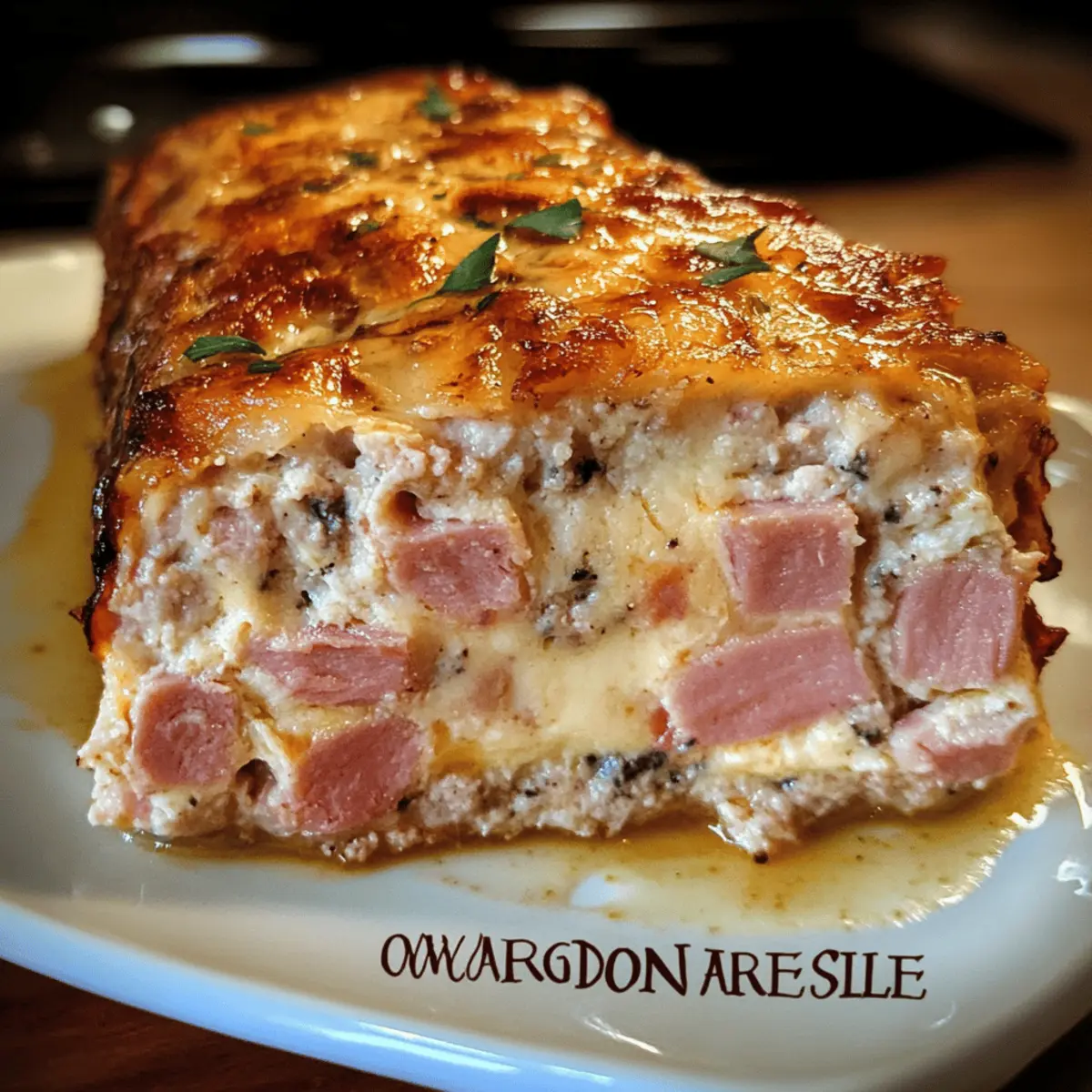 Hähnchen Cordon Bleu Hackbraten ganz neu entdecken