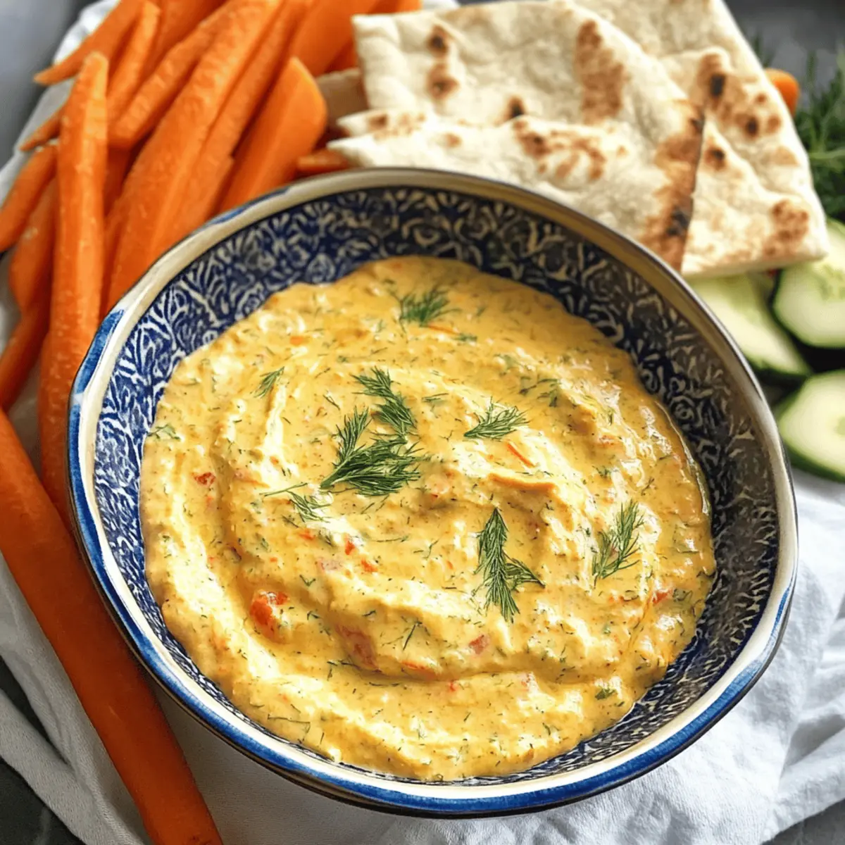 Türkischer Möhren-Dip für jeden Snack-Moment