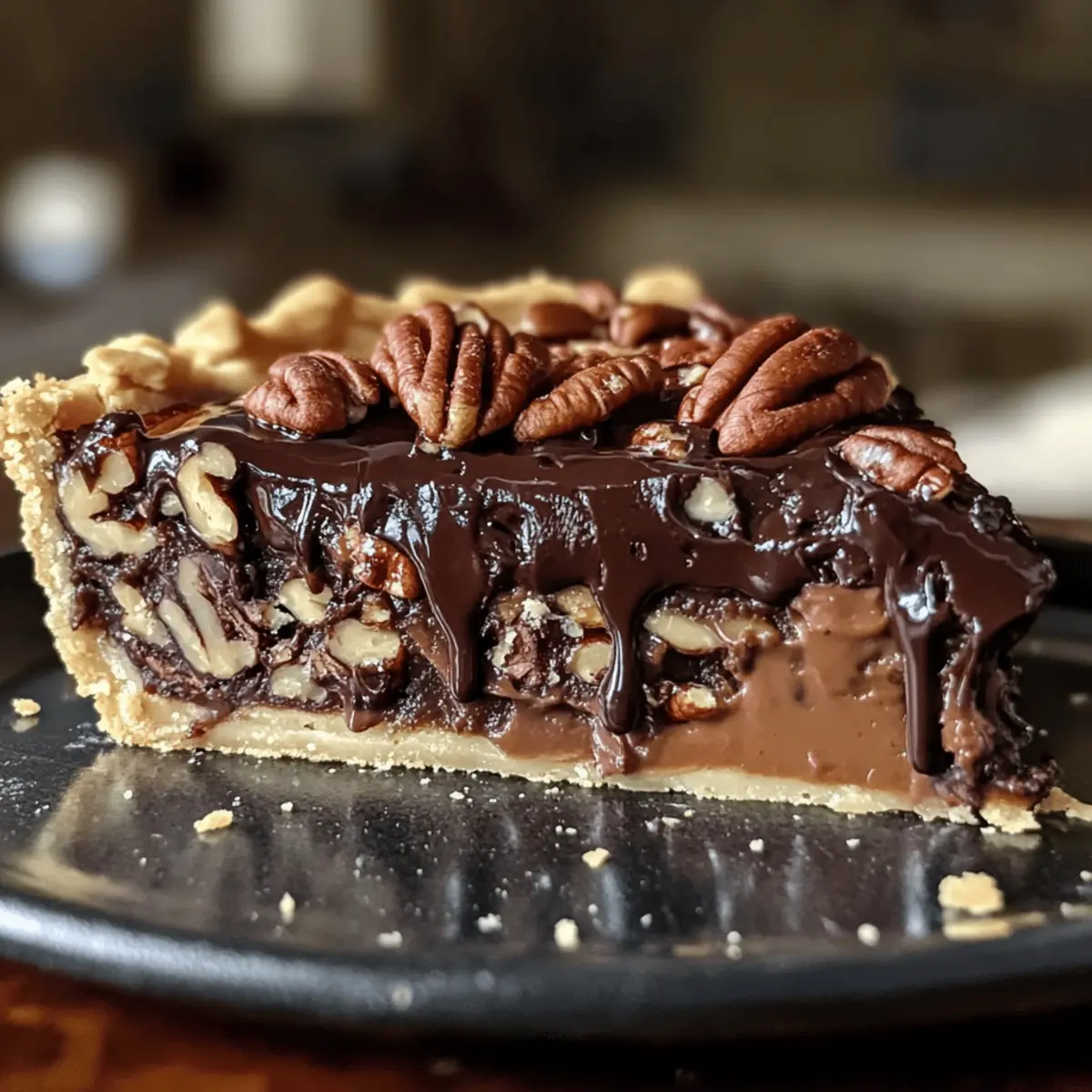 Texas Schokoladen-Pekannusskuchen: Ein Genussmoment