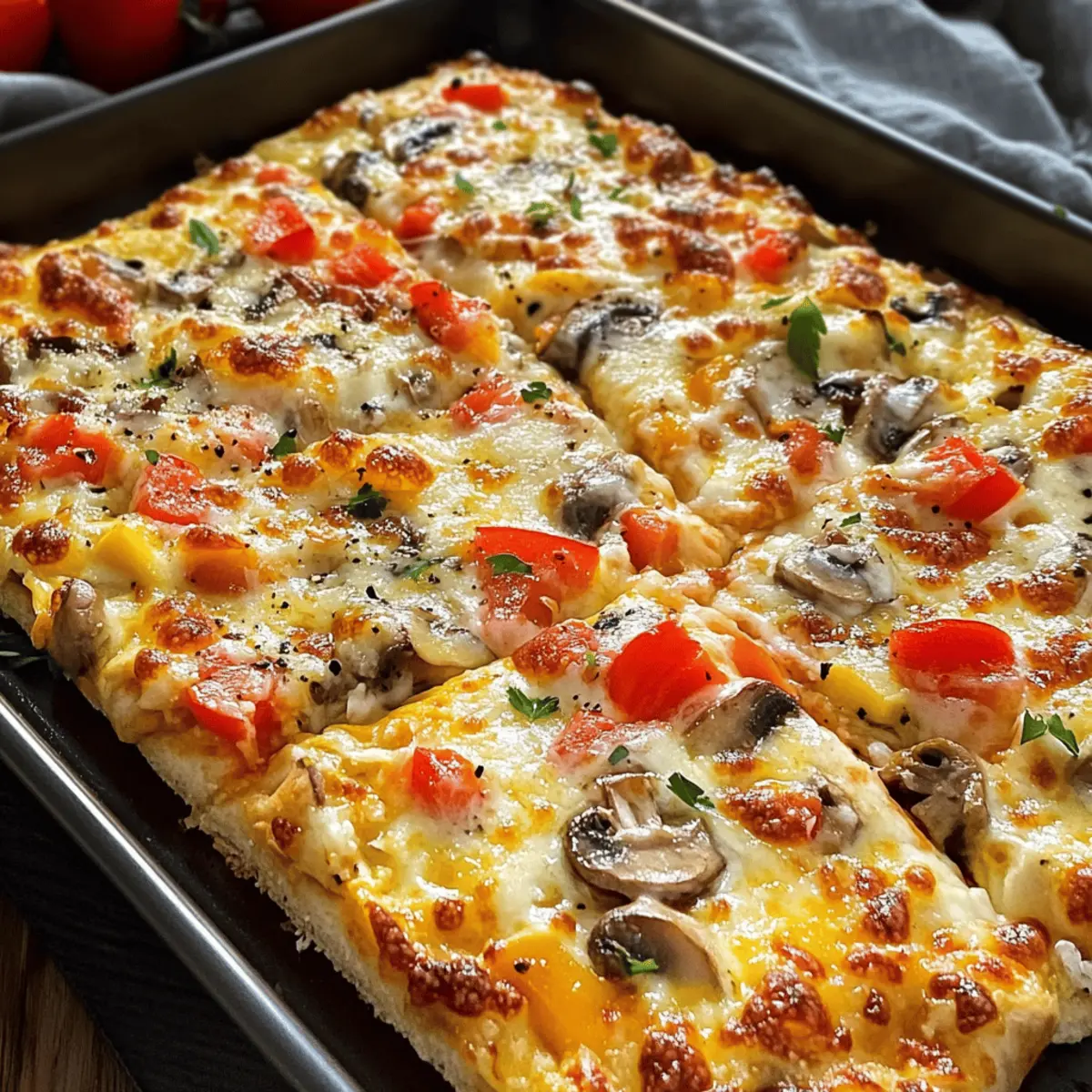 Low Carb Schüttelpizza für Genuss ohne Reue