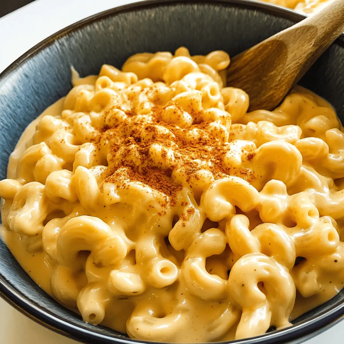 Hoher Protein Quark Käse Mac und Käse Genuss