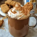 Lotus Biscoff heiße Schokolade