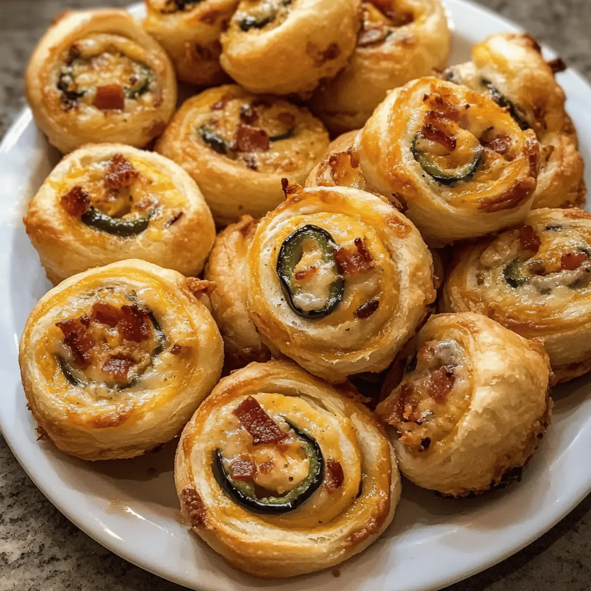 Jalapeno-Popper-Pinwheels für jeden Anlass