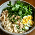 Thunfischsalat mit Ei und Joghurt