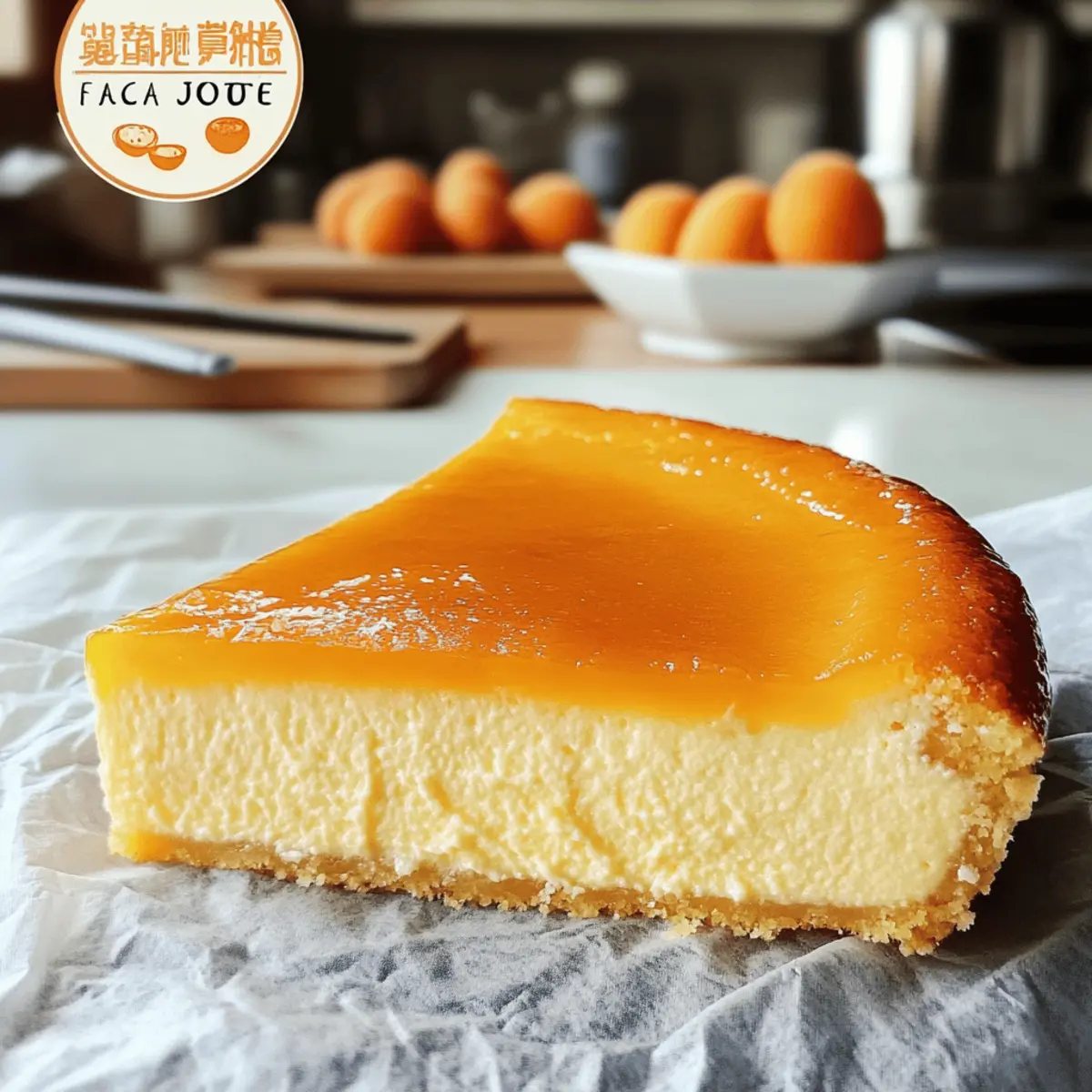 Japanischer Baumwollkäsekuchen leicht gemacht