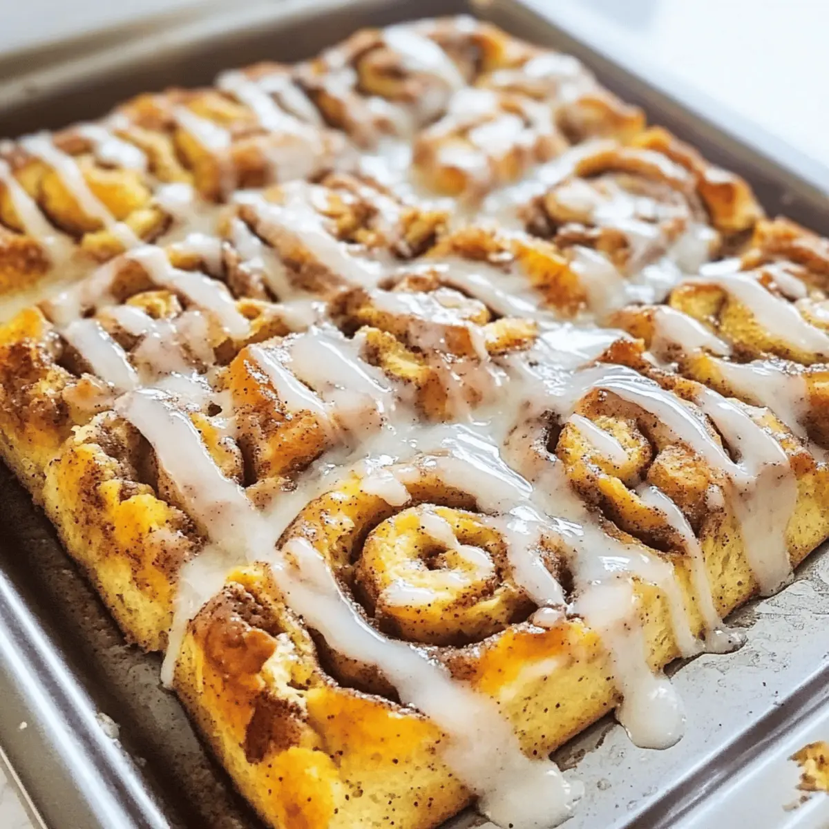 Kürbis Zimtschnecken Auflauf für perfekte Herbstgenüsse