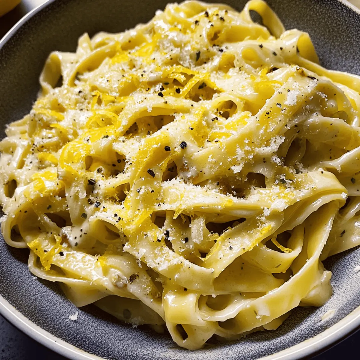 Pasta mit Zitrone: Cremiger Genuss in Minuten
