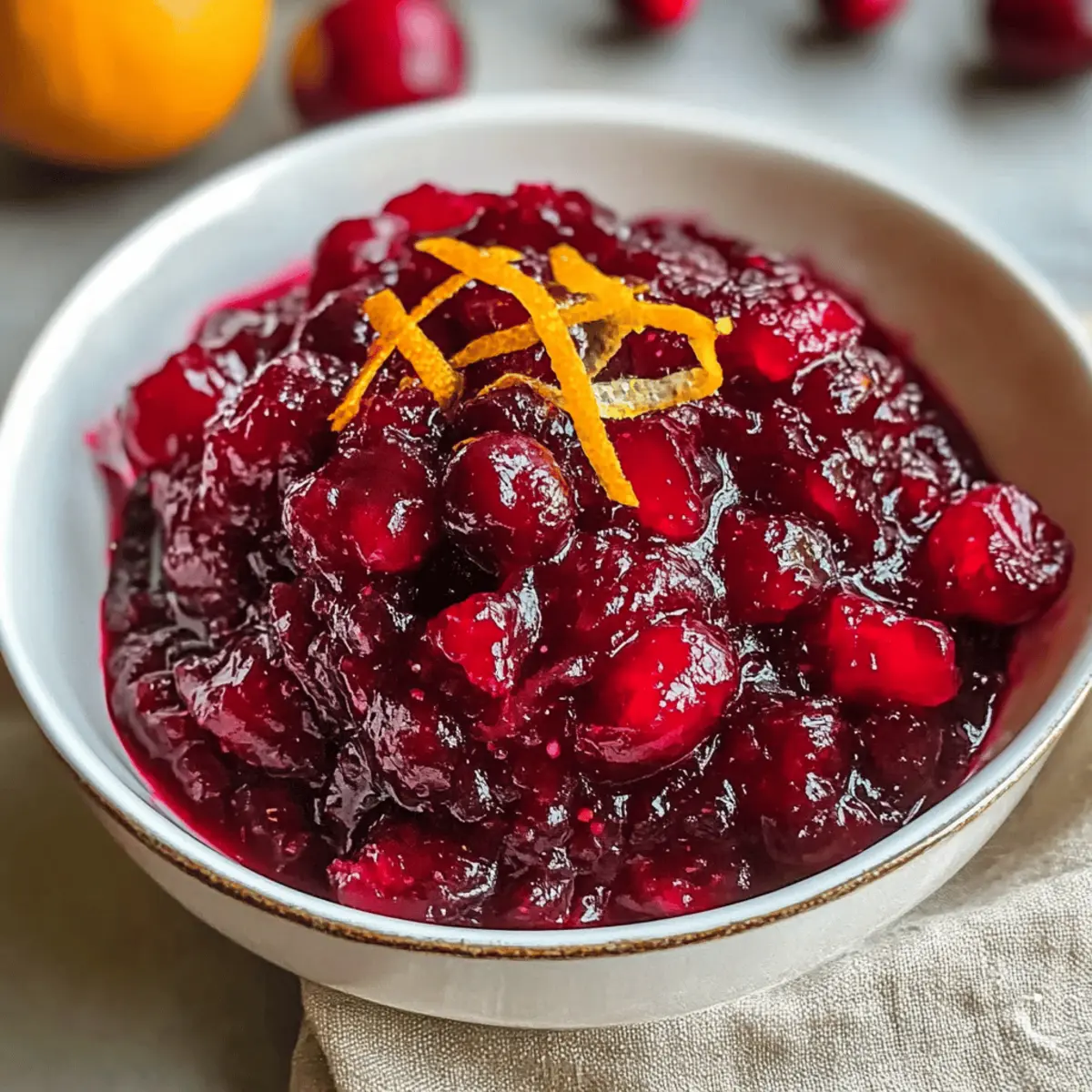 Ahorn Bourbon Cranberry Sauce schnell zubereiten