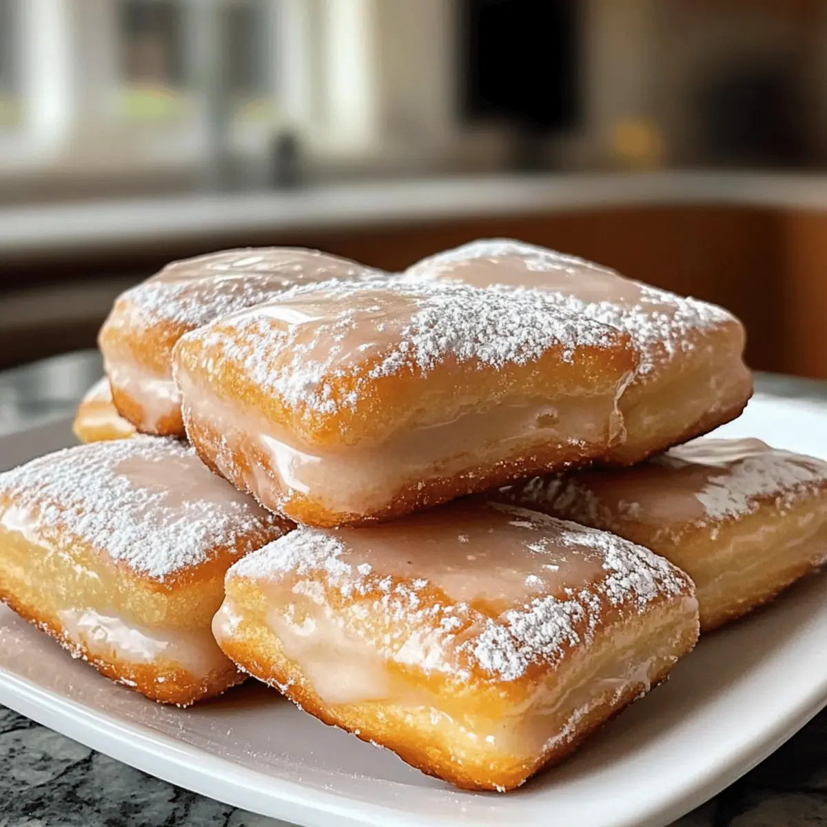 Klassische französische Donuts zum Verlieben