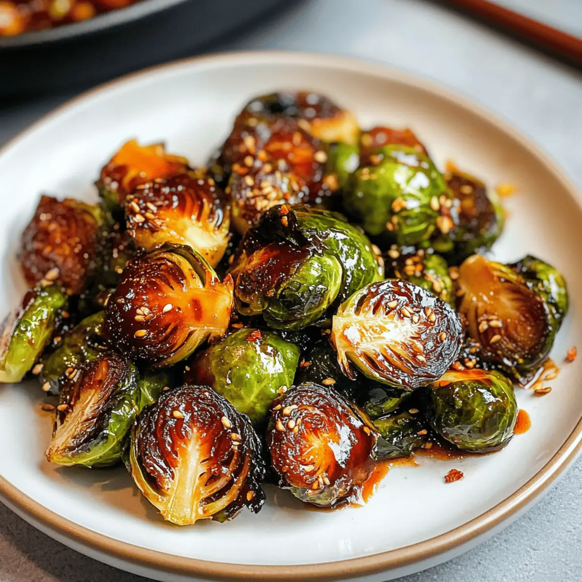 Gochujang Rosenkohl für unwiderstehlichen Genuss
