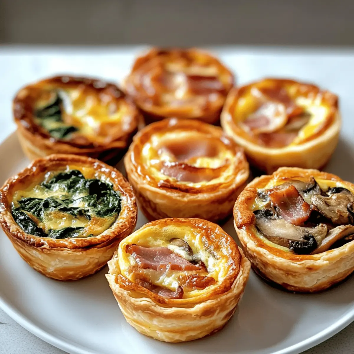 Köstliche Mini-Quiche für jeden Anlass