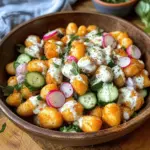 Knuspriger Gnocchi-Salat für jede Gelegenheit
