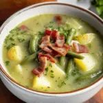 Grüner Bohnensuppe