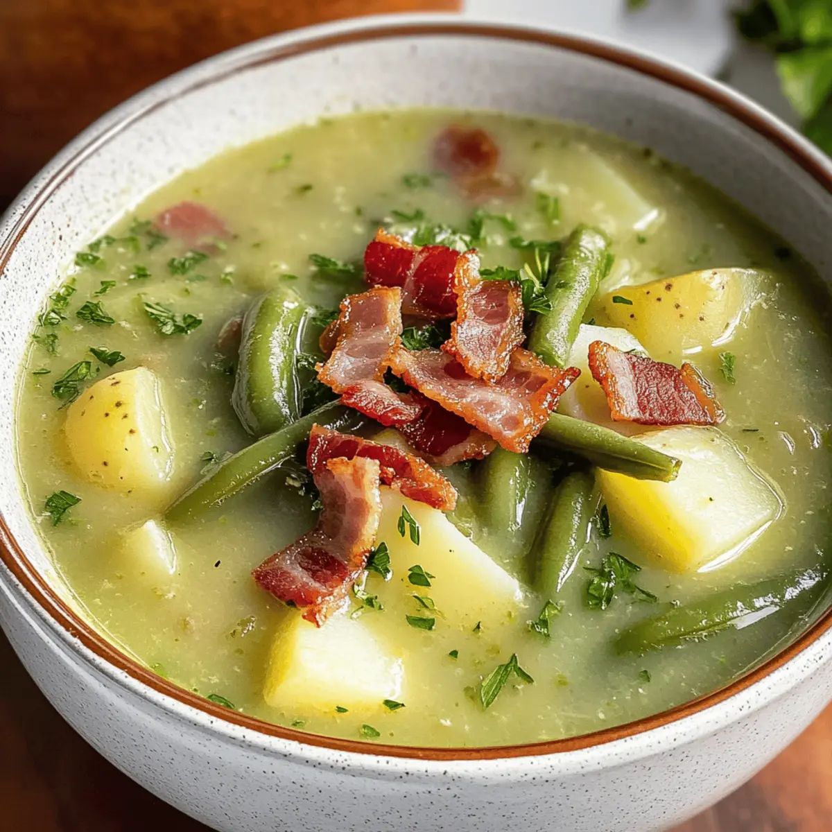 Grüner Bohnensuppe – Herzhaft und leicht genießen