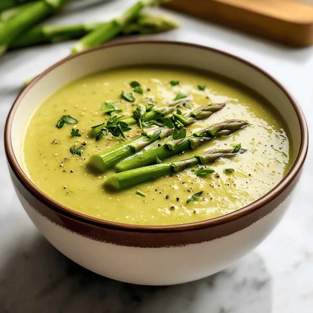 Cremige Spargelsuppe: Schnell und köstlich genießen