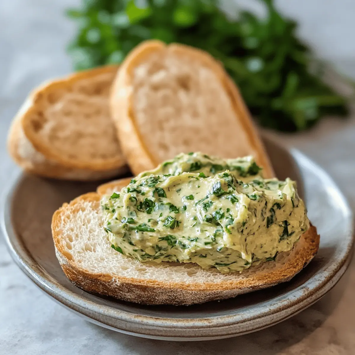 Vegane Kräuterbutter selbst gemacht für Grillabende