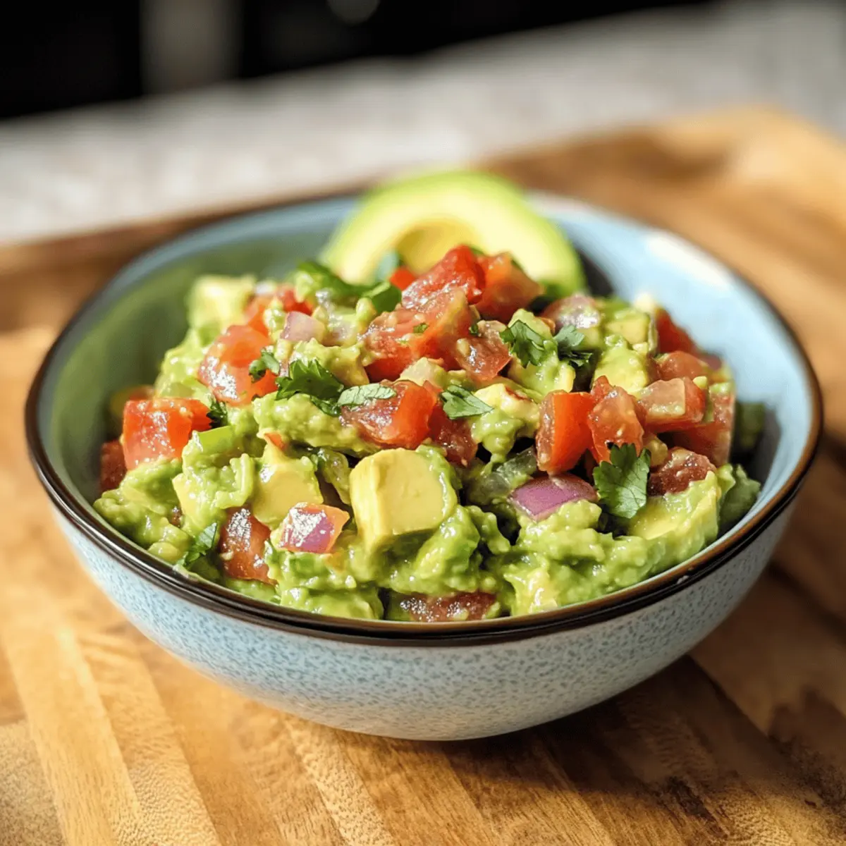 Einfache Guacamole für jeden Snackliebhaber