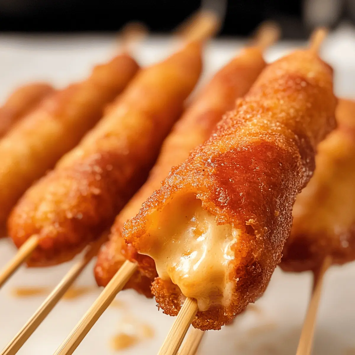 Keto Fritteuse Maiswürstchen ganz einfach selber machen