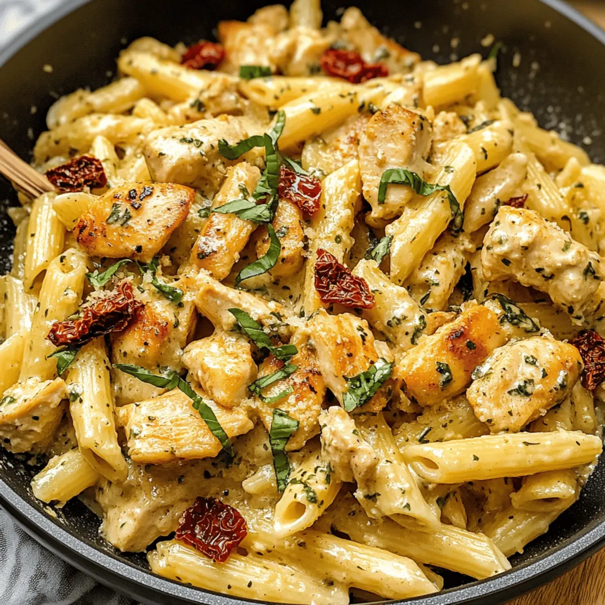 Heirate mich Hühnchen Pasta in 30 Minuten