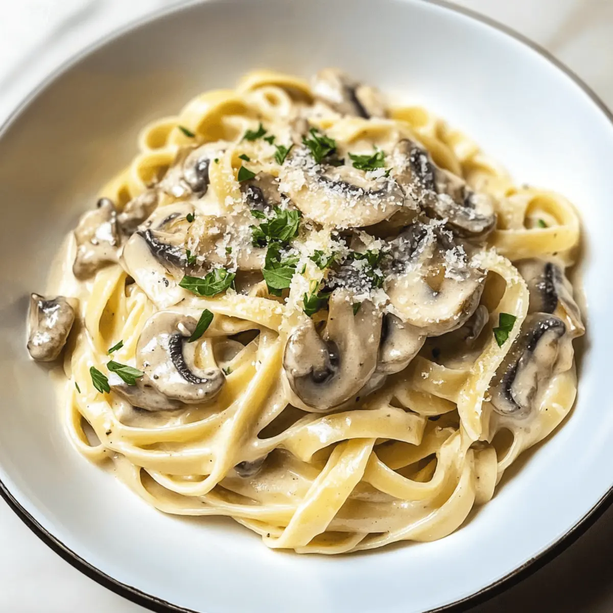 Cremige Pilz-Pasta Rezept für schnelle Abendessen