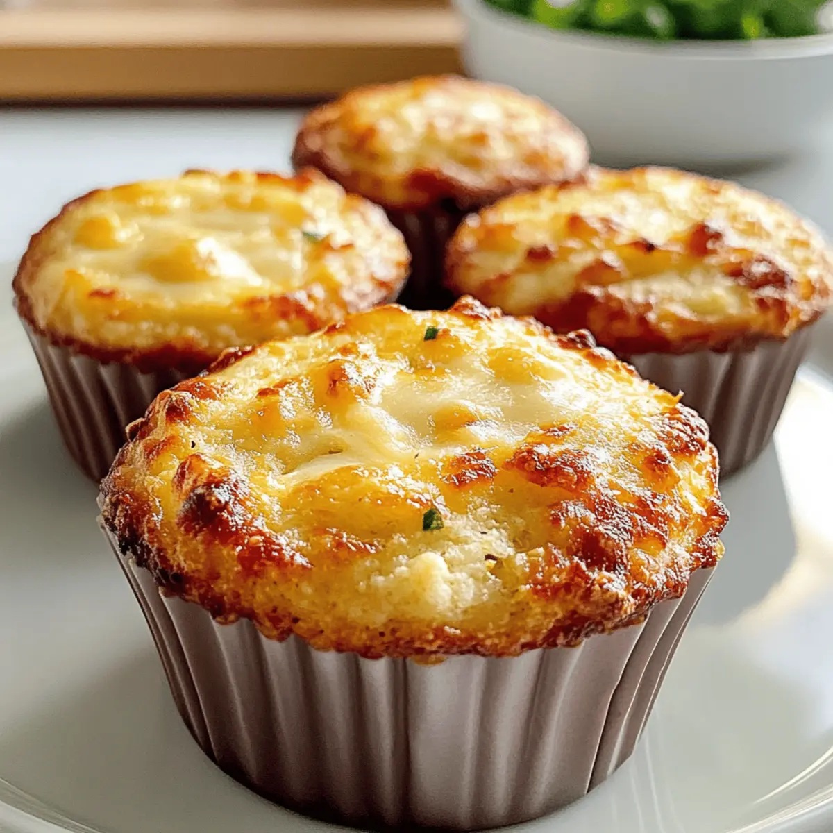 Blumenkohlkäse-Muffins: Gesund und Lecker Naschen