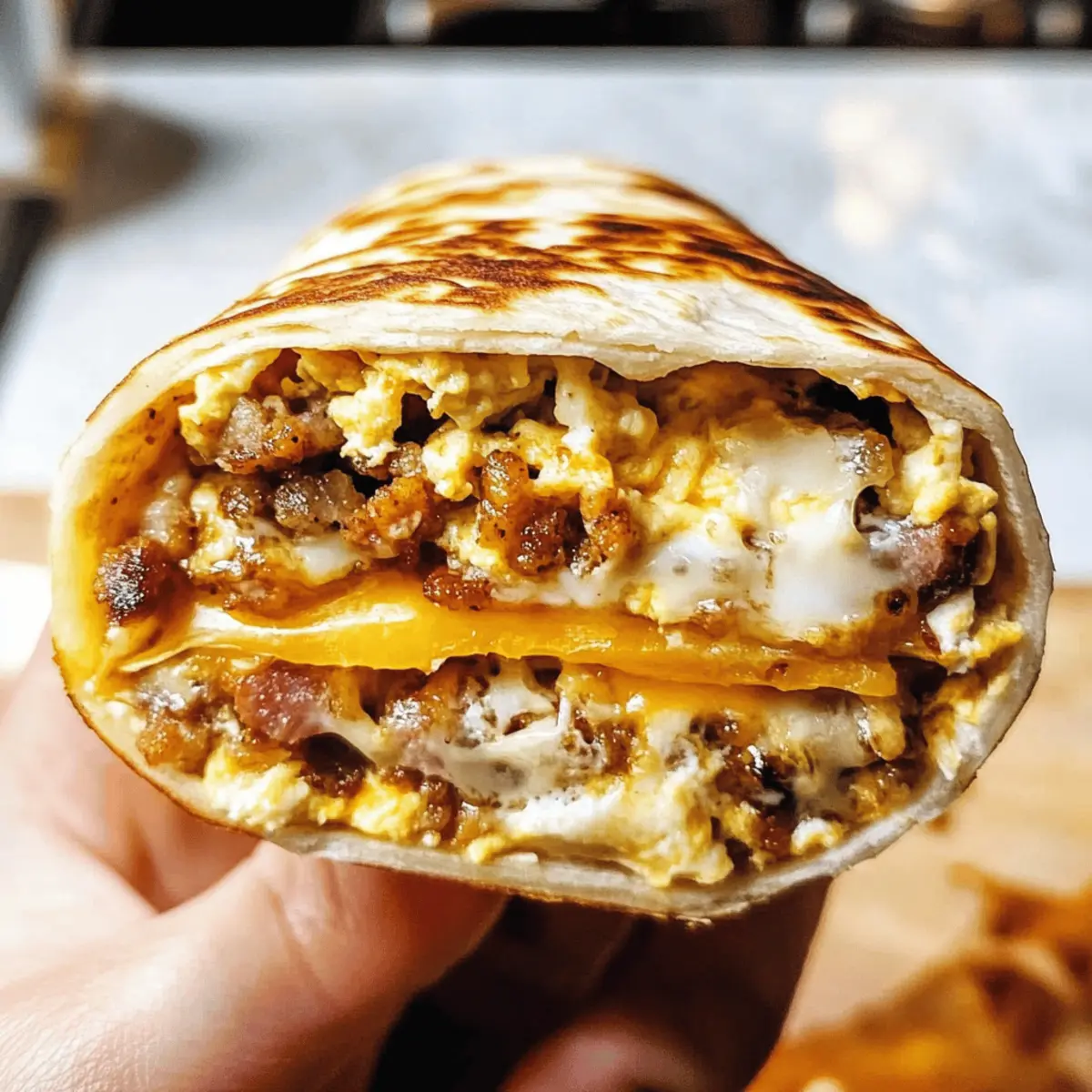 Frühstücks-Crunchwraps: Herzhaft und Lecker!