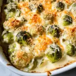 Knoblauchige Cremige Rosenkohl Au Gratin