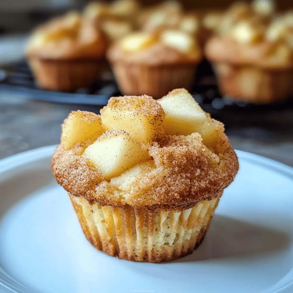 Saftige Apfelmuffins mit Joghurt für den Genuss