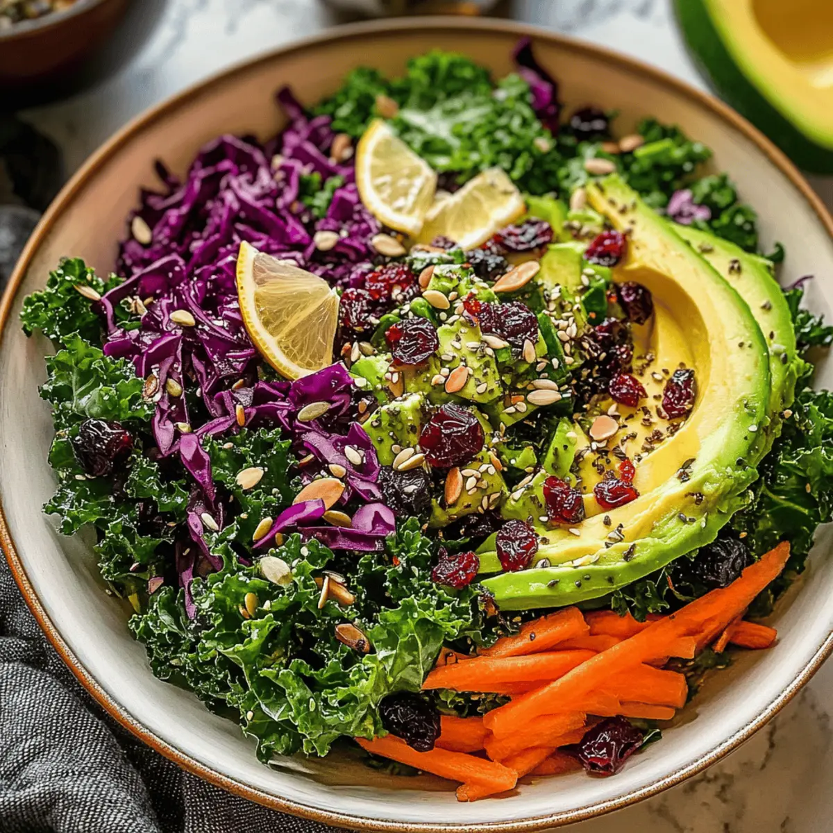 Detox Salat für einen frischen Start in den Tag