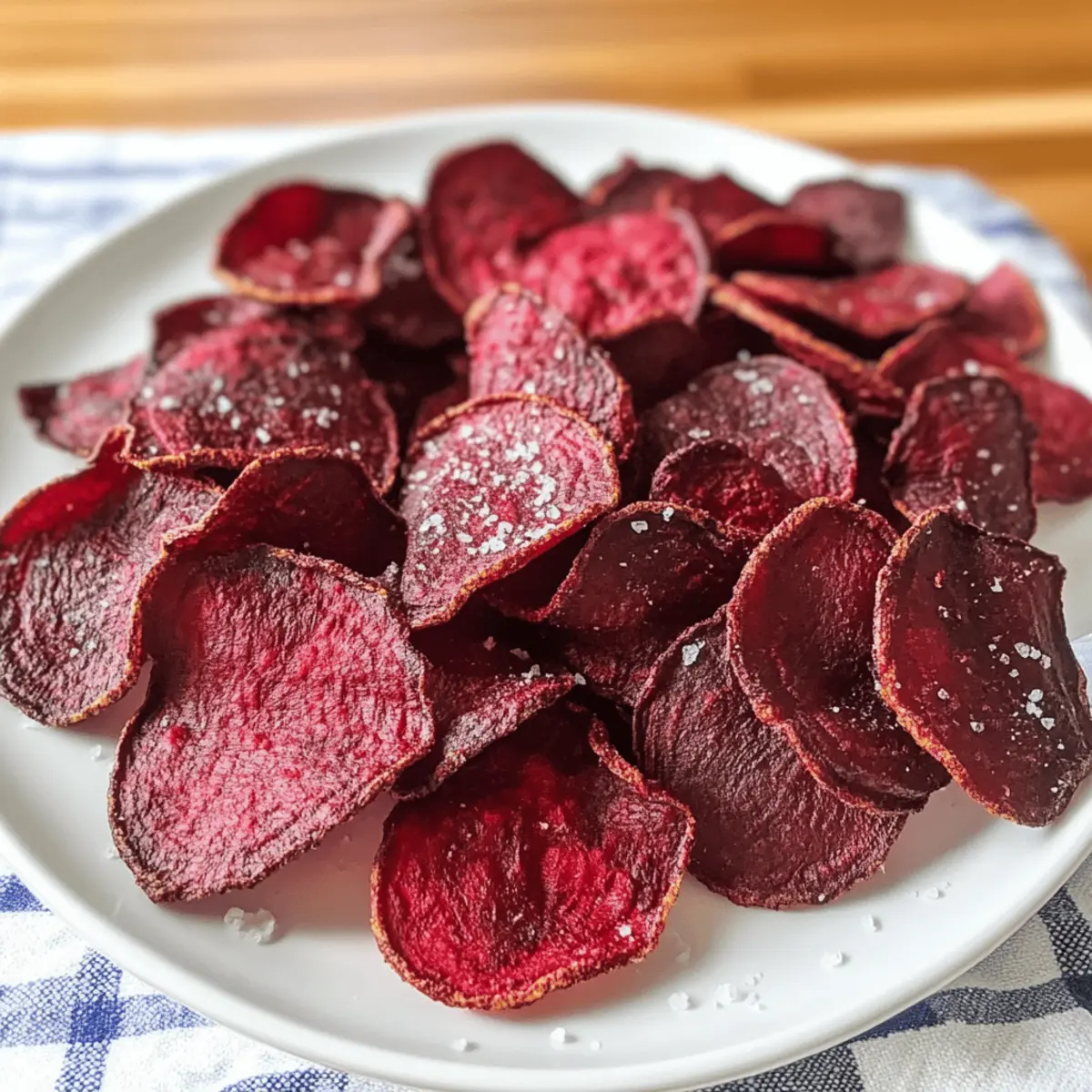 Luftfritteuse Rote-Bete-Chips in 22 Minuten knusprig