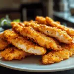 Crispy homemade baked chicken tenders