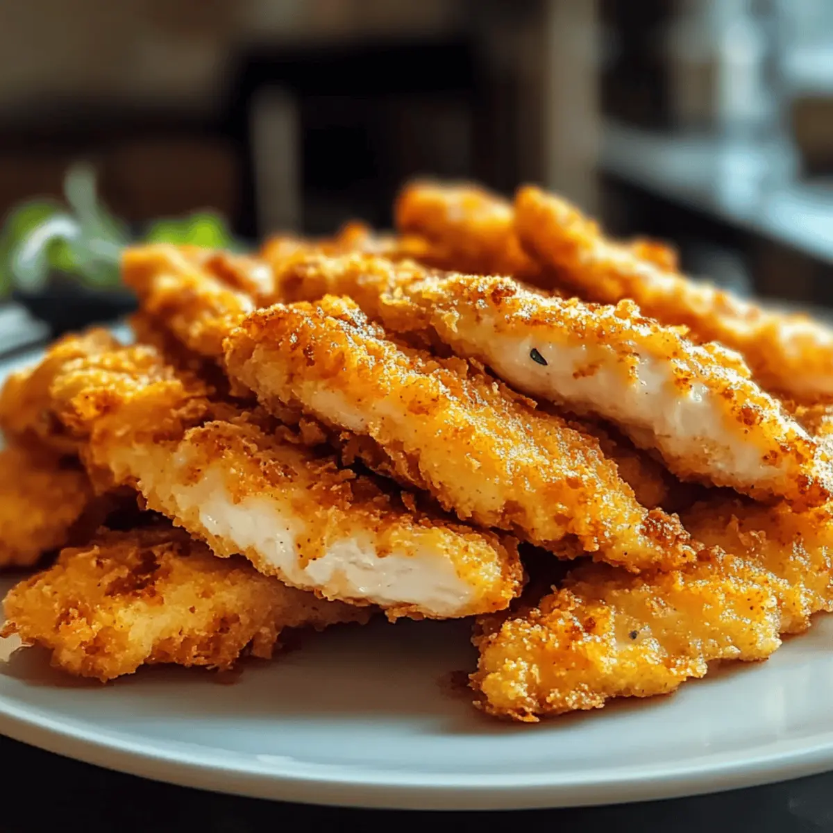 Crispy homemade baked chicken tenders für jeden Anlass