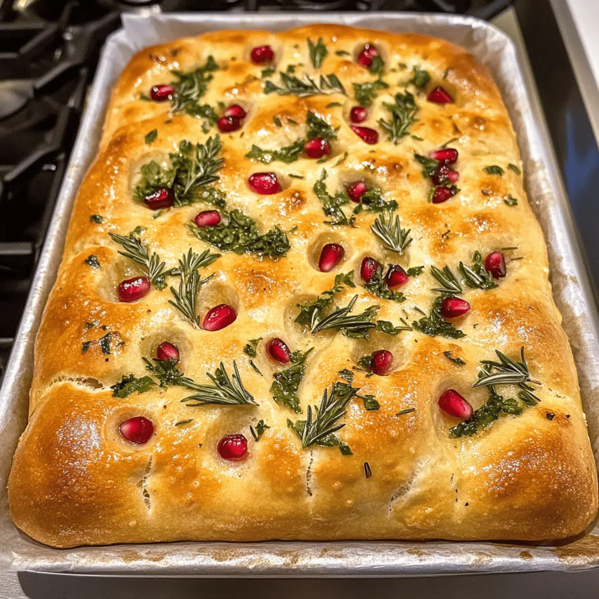 Weihnachtsfocaccia: Festliches Rezept für Zuhause