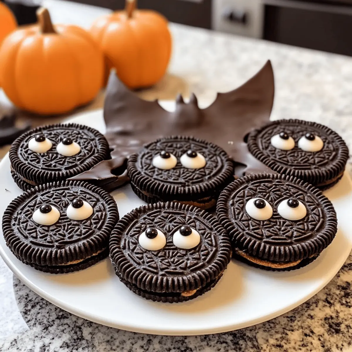 Fledermaus Oreos: Die perfekten Halloween Snacks