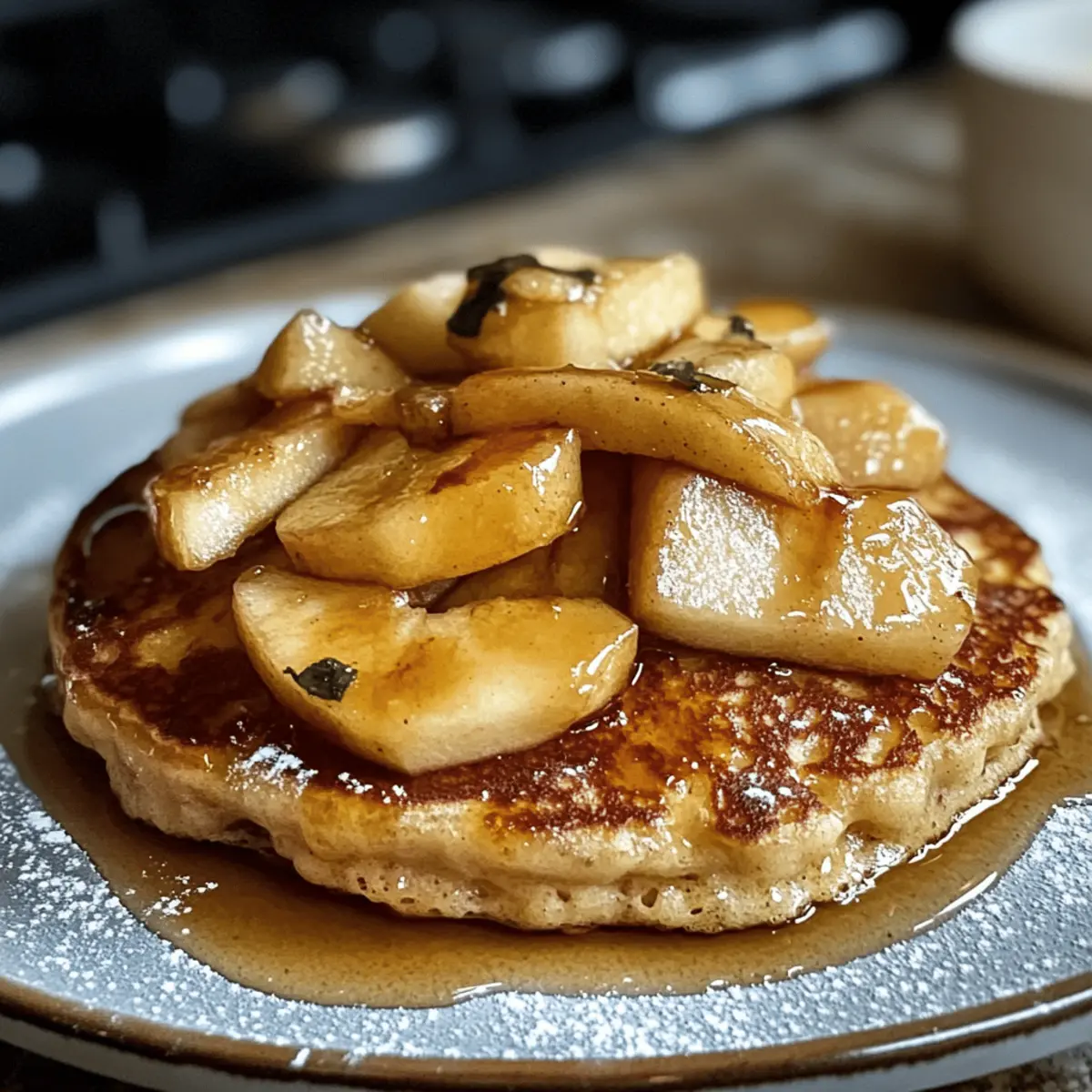 Apfelpfannkuchen aus dem Ofen für Genießer