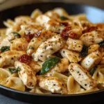 Honig-Pfeffer-Hühnchen-Pasta