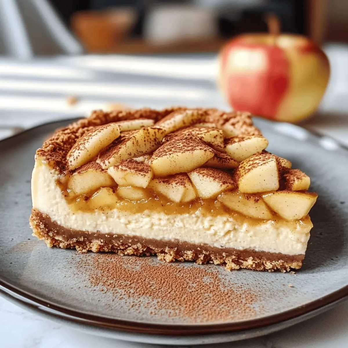 Apfel Zimt Käsekuchen – Unwiderstehlich und cremig