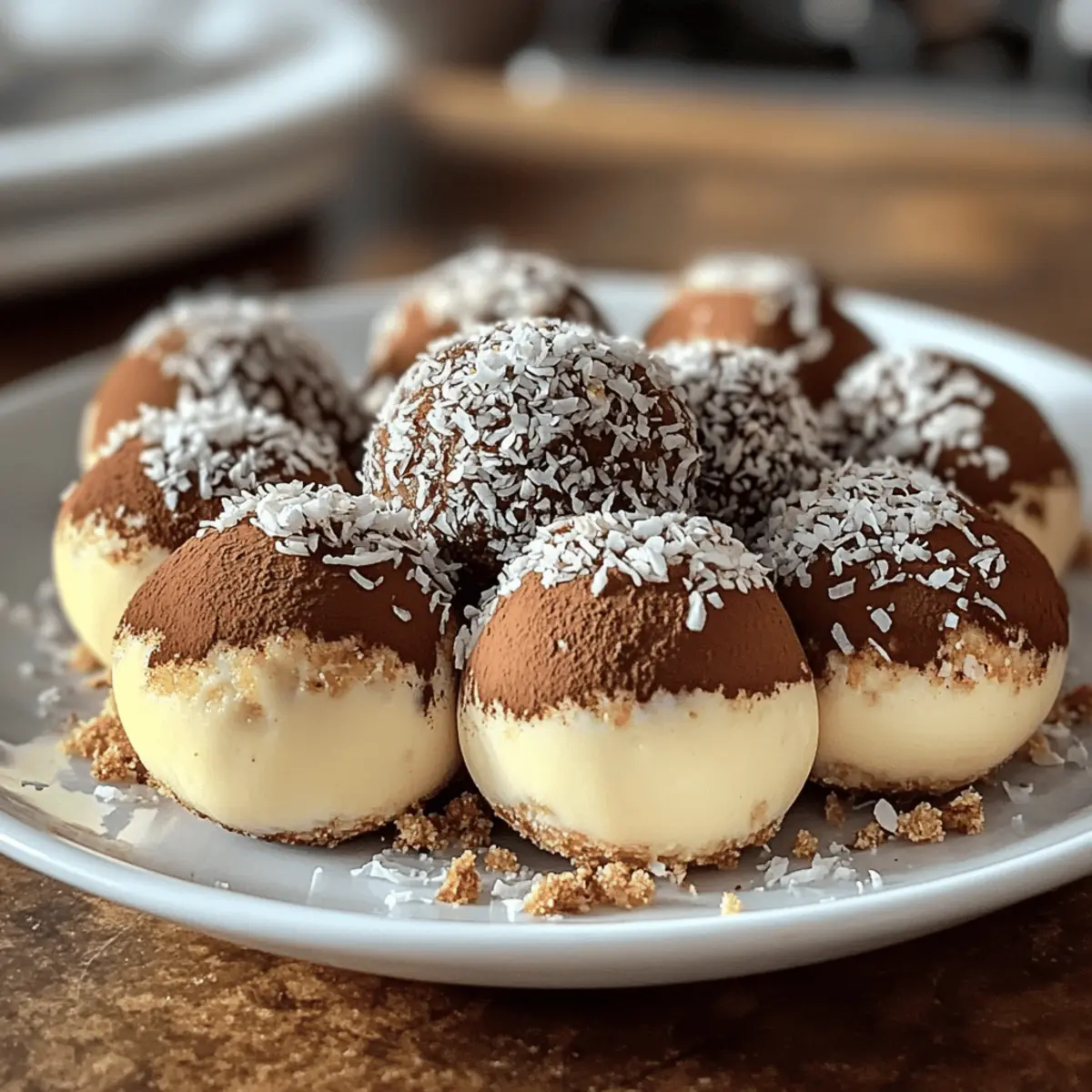 Schnelle Käsekuchen-Kugeln für süße Genießer