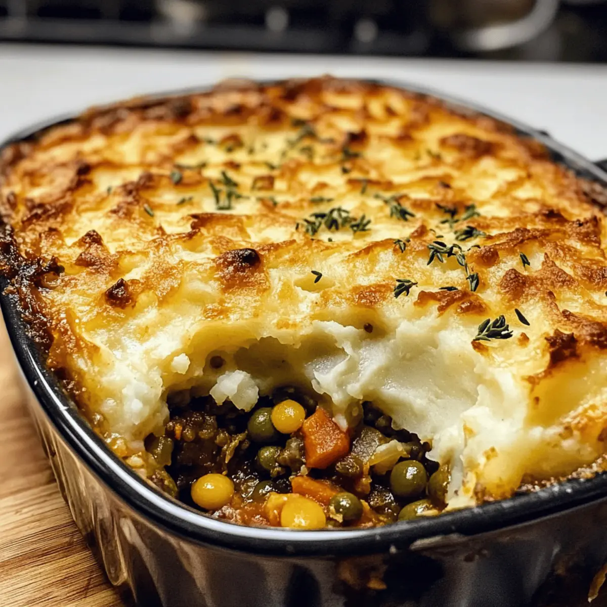 Vegetarische Hirtenpastete für Wohlfühlmomente