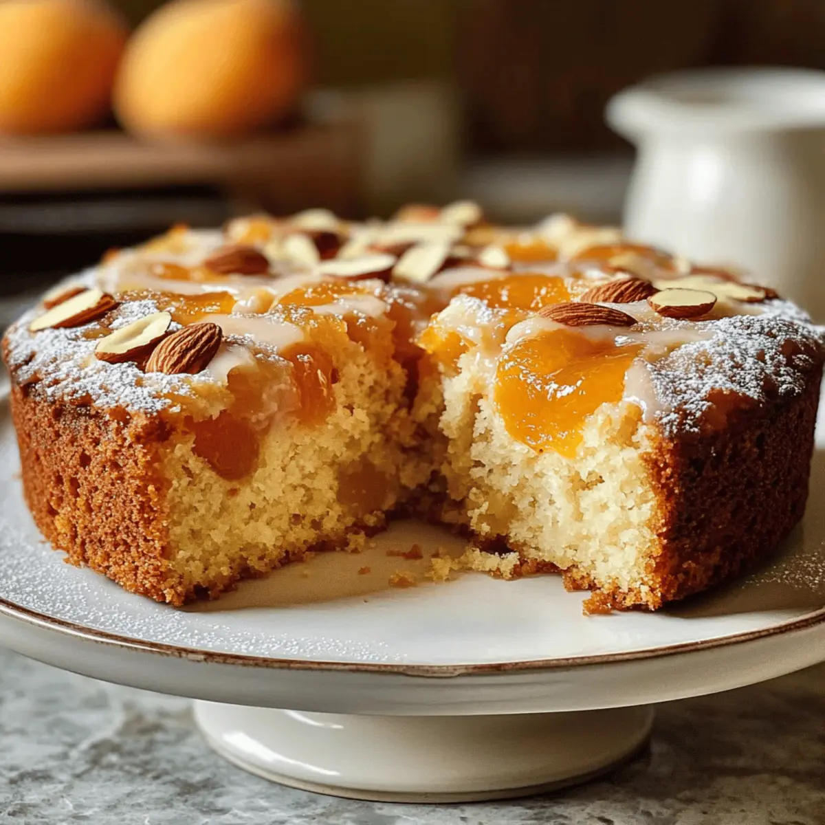 Aprikosenkuchen mit Mandeln – Sommerlicher Genuss